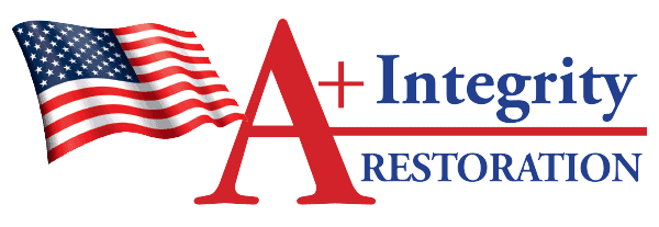 Professional American flag image representing trust and integrity in restoration services.